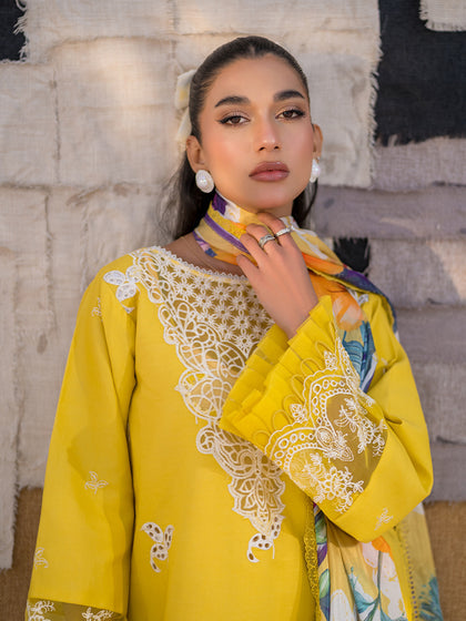 Parishay Dilkash Lawn Volume-2 Unstitched 3-Piece Suit - DH-S24V1-12