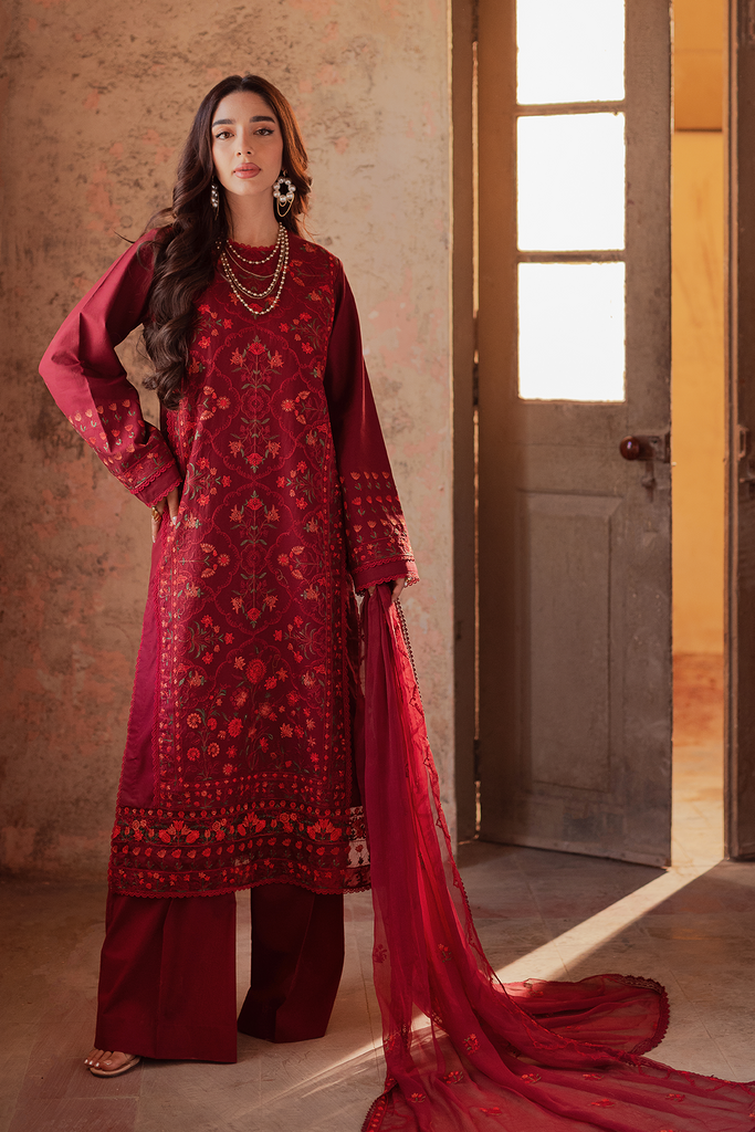 RajBari Summer Breeze Exclusive Unstitched 3-Piece Suit - RSB-4A
