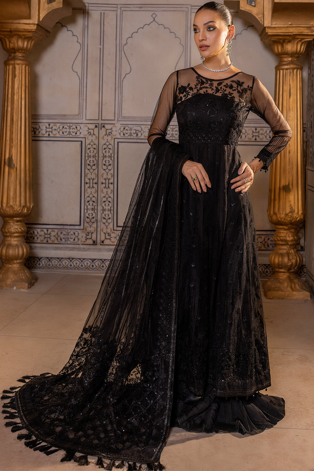 Neeshay Parinaaz Formals Unstitched 3-Piece Suit - ZEBAISH