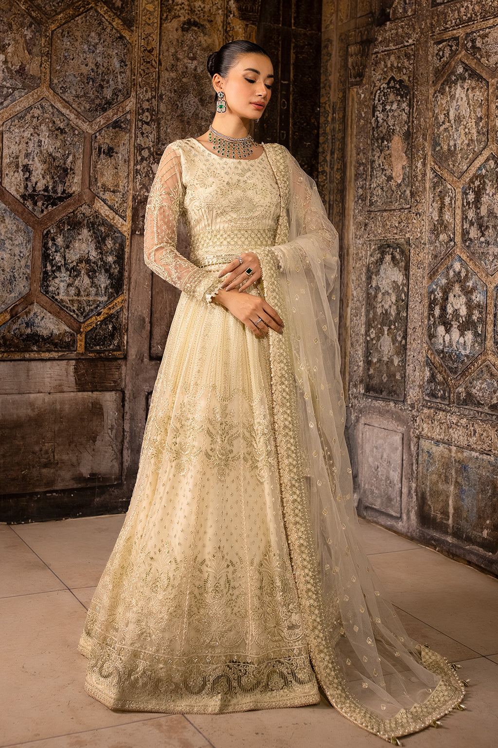 Neeshay Parinaaz Formals Unstitched 3-Piece Suit - NUREH