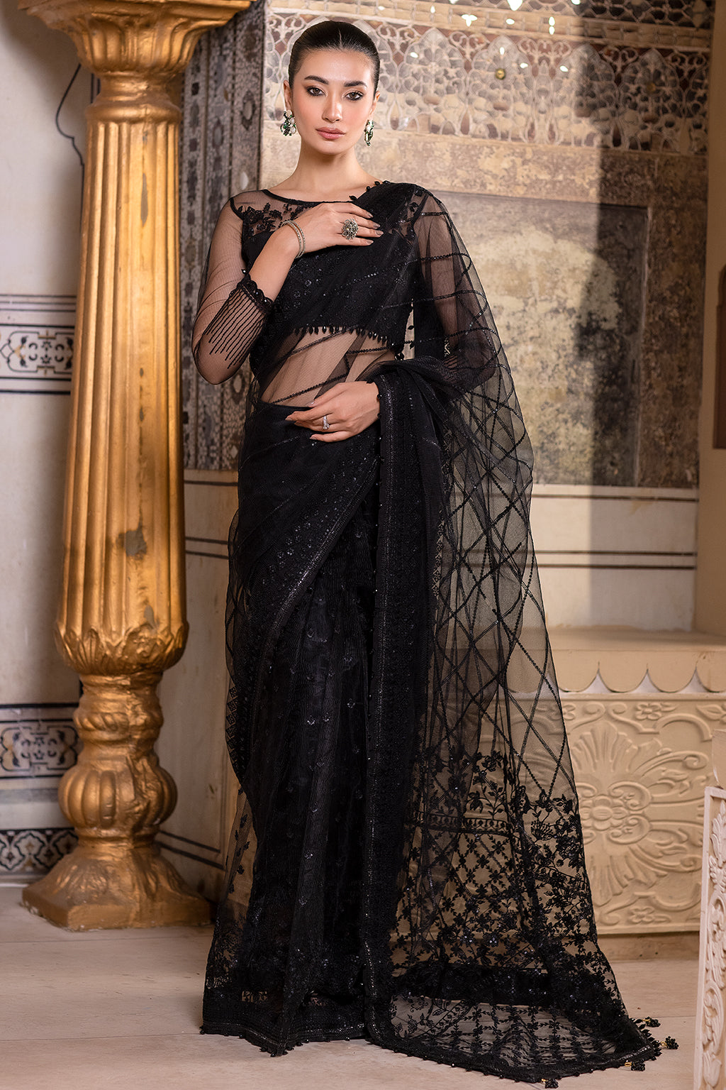 Neeshay Parinaaz Formals Unstitched 3-Piece Suit - ZEBAISH