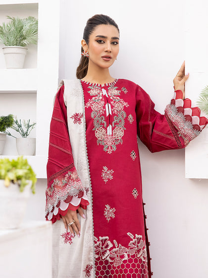 Parishay Dilkash Lawn Volume-1 Unstitched 3-Piece Suit - DS-S24V1-13