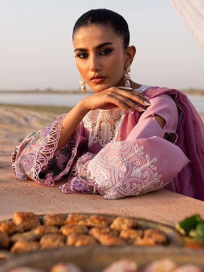 Parishay Janan Luxury Lawn Volume-2 Unstitched 3-Piece Suit - JL-S24V2-08