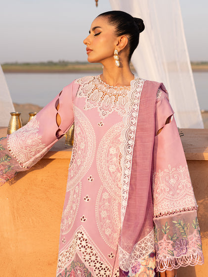 Parishay Janan Luxury Lawn Volume-2 Unstitched 3-Piece Suit - JL-S24V2-08