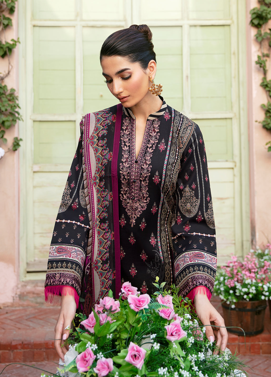 Gulaal Summer Glow Lawn Volume-3 Unstitched 3-Piece Suit - GL-L-24V3-06-ANDREA