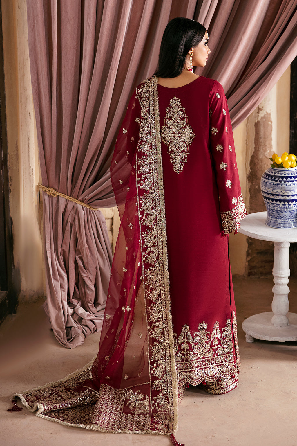 Saad Sheikh Singhar Festive Unstitched 3-Piece Suit-SSS-F23-1085-RAQS