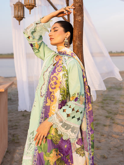 Parishay Janan Luxury Lawn Volume-2 Unstitched 3-Piece Suit - JL-S24V2-04