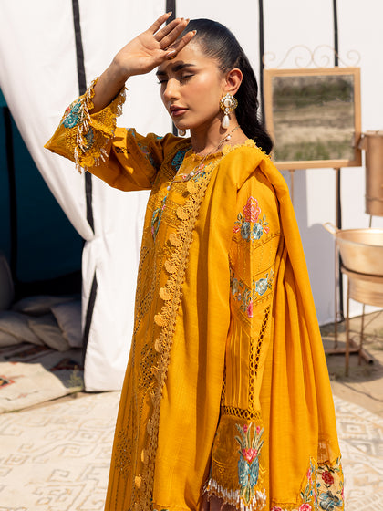 Parishay Janan Luxury Lawn Volume-2 Unstitched 3-Piece Suit - JL-S24V2-06