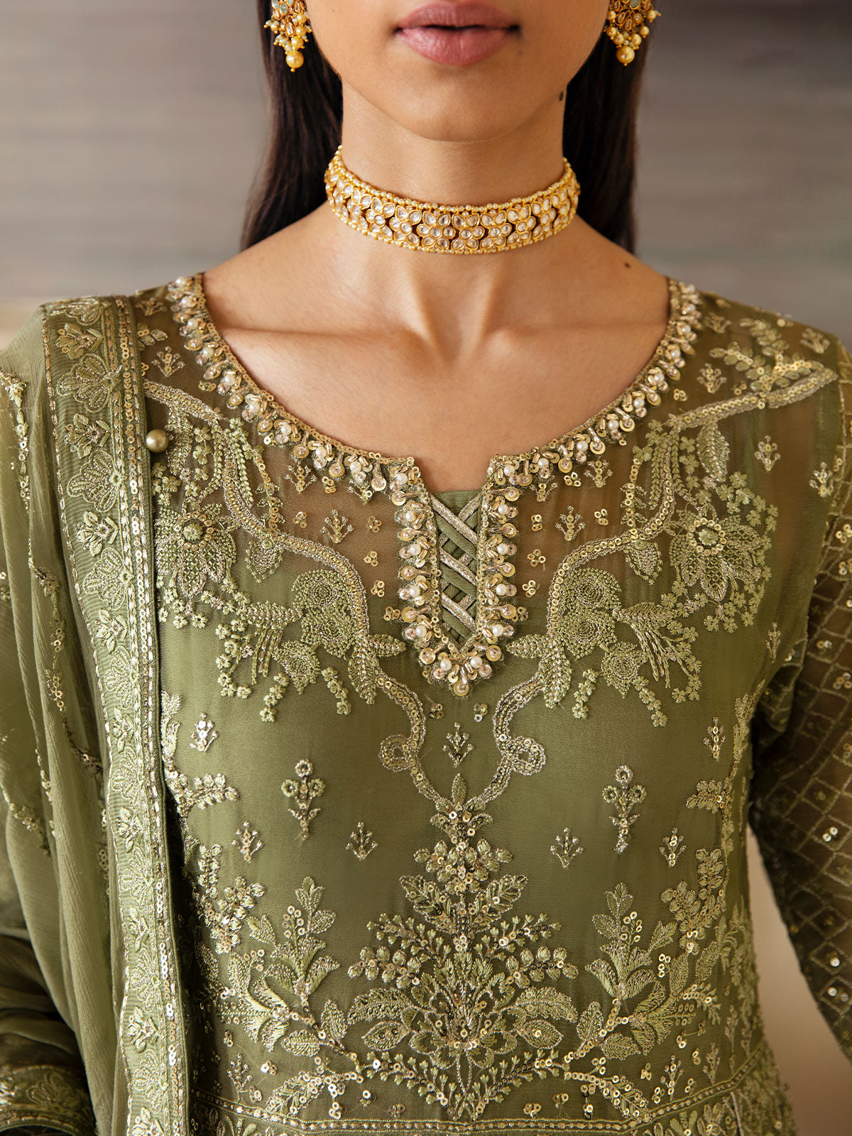 Gulaal Embroidered Chiffon Volume 2 '23 Unstitched 4-Piece Suit - GL-EC-23V1-07-AYSA