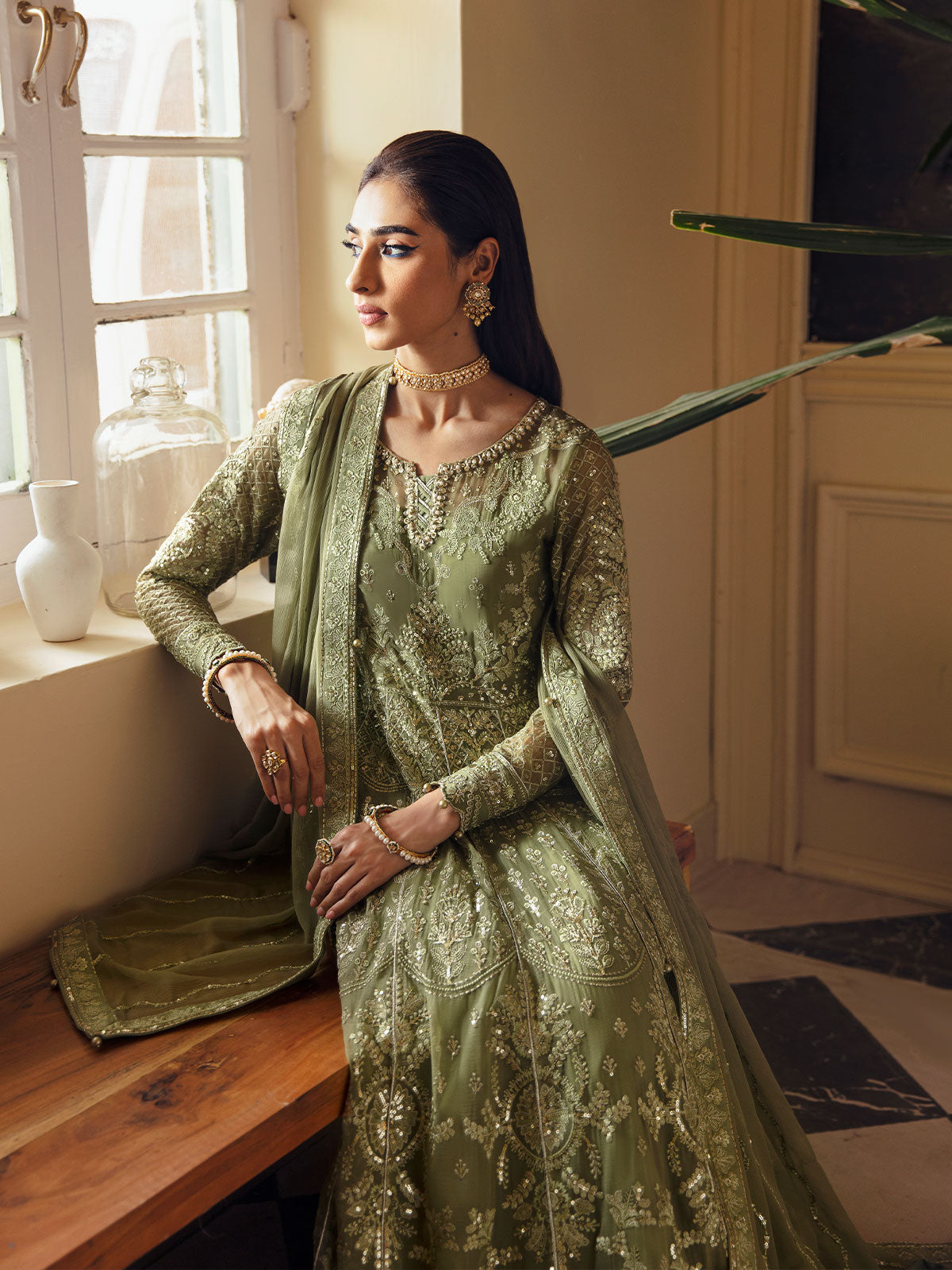 Gulaal Embroidered Chiffon Volume 2 '23 Unstitched 4-Piece Suit - GL-EC-23V1-07-AYSA