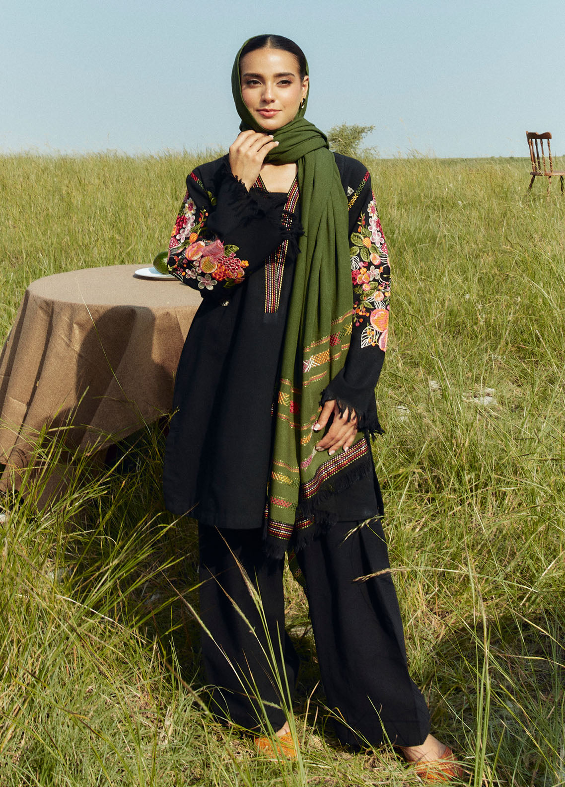 Coco Luxury Winter by Zara Shahjahan Unstitched 3-Piece Suit - CW-ZS-6A