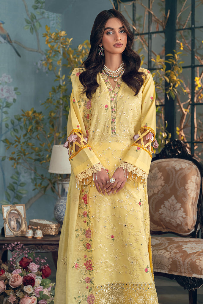 RajBari Premium Chikankari Edition Unstitched 3-Piece Suit - RCK-12
