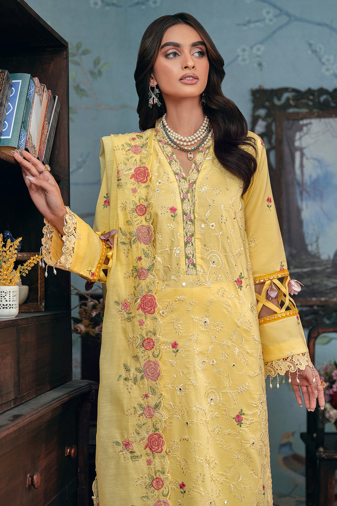 RajBari Premium Chikankari Edition Unstitched 3-Piece Suit - RCK-12