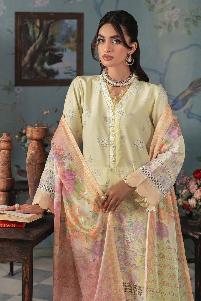 RajBari Premium Chikankari Edition Unstitched 3-Piece Suit - RCK-01