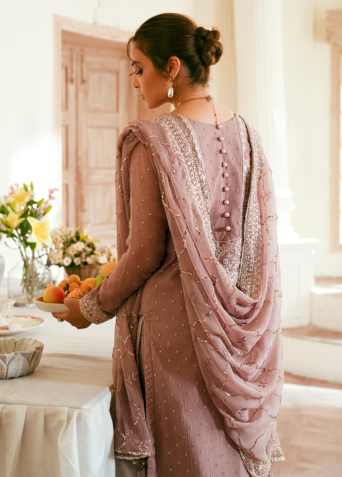 Sahane Elinor Chiffon Unstitched 3-Piece Suit - SC-EL-1802-ELORA