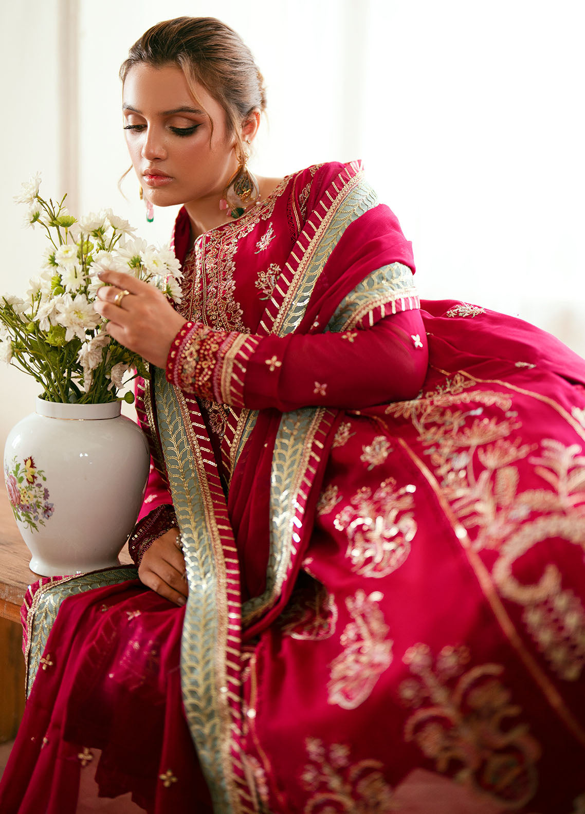 Sahane Elinor Chiffon Unstitched 3-Piece Suit - SC-EL-1808-DAPHNE
