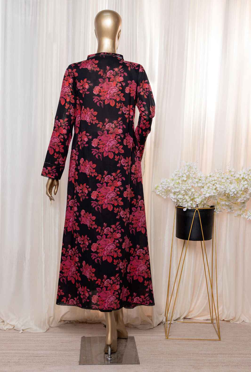 HZ Floral Vibes Co-Ords Printed Lawn Unstitched 2-Piece Suit - FVC-1006