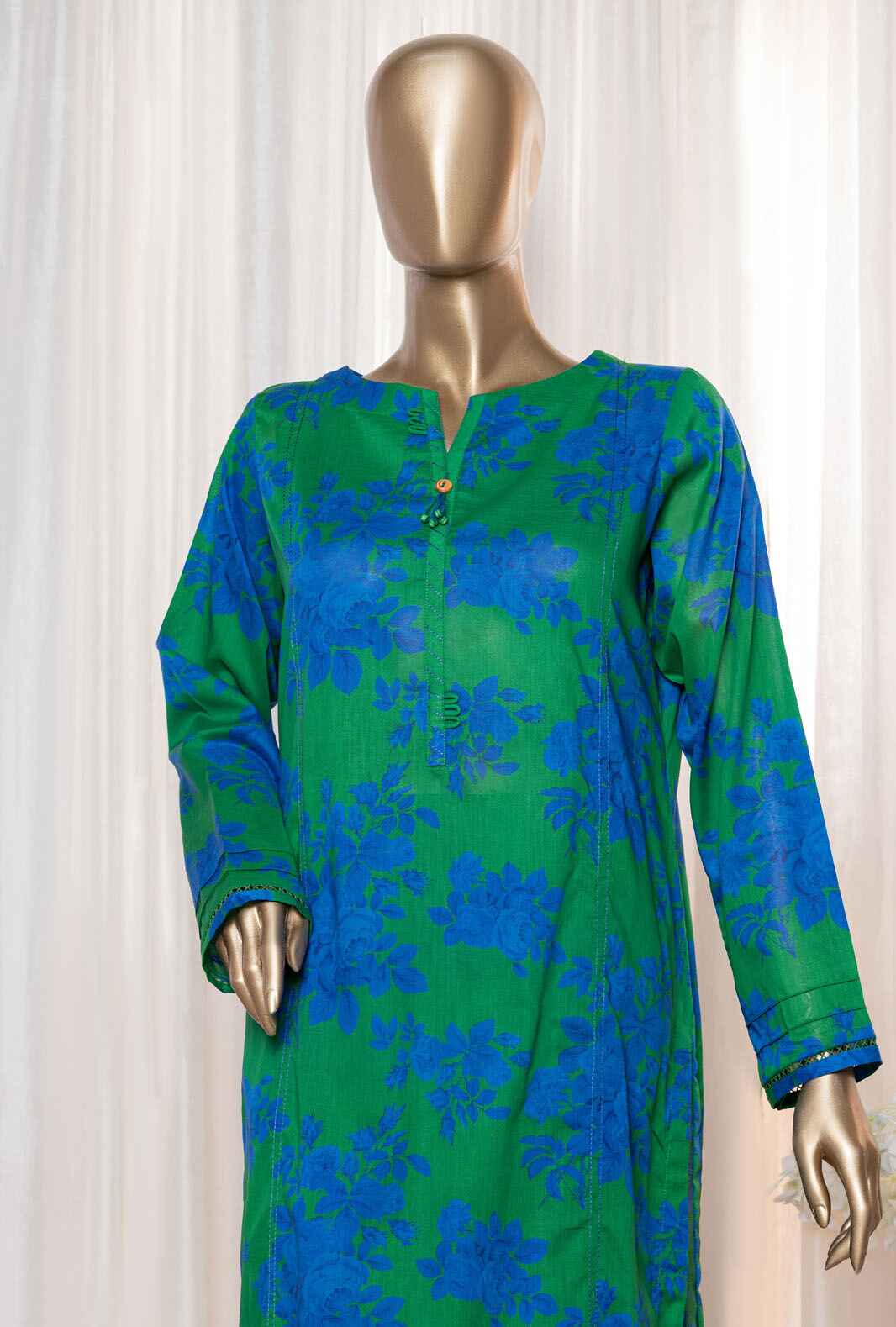 HZ Floral Vibes Co-Ords Printed Lawn Unstitched 2-Piece Suit - FVC-1009