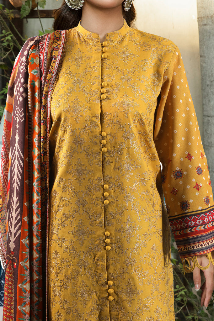 Florent Luxury Lawn Unstitched 3-Piece Suit FLL-8A
