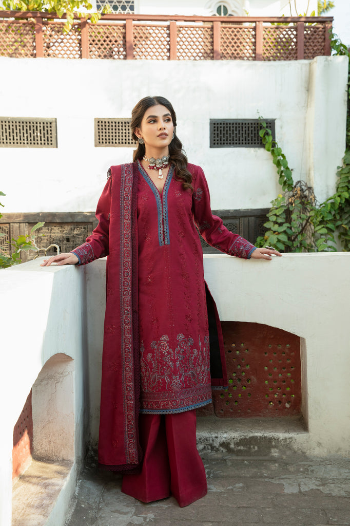 Florent Luxury Lawn Unstitched 3-Piece Suit FLL-5B