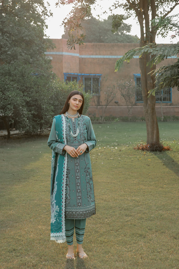Florent Meeras Premium Khaddar Unstitched 3-Piece Suit FMK-7A