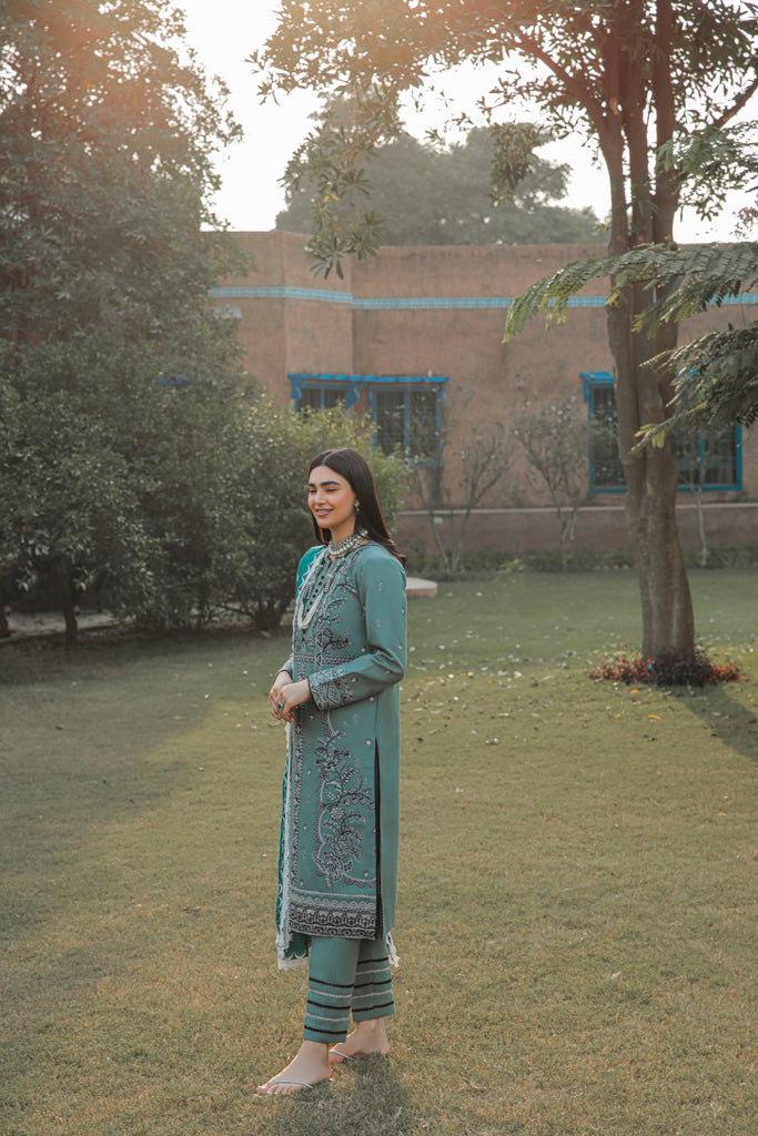 Florent Meeras Premium Khaddar Unstitched 3-Piece Suit FMK-7A
