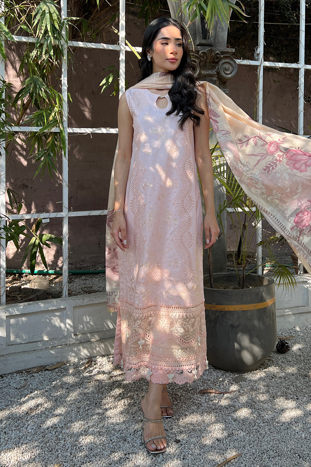 Neeshay Symphony Lawn Unstitched 3-Piece Suit - WHISPERS