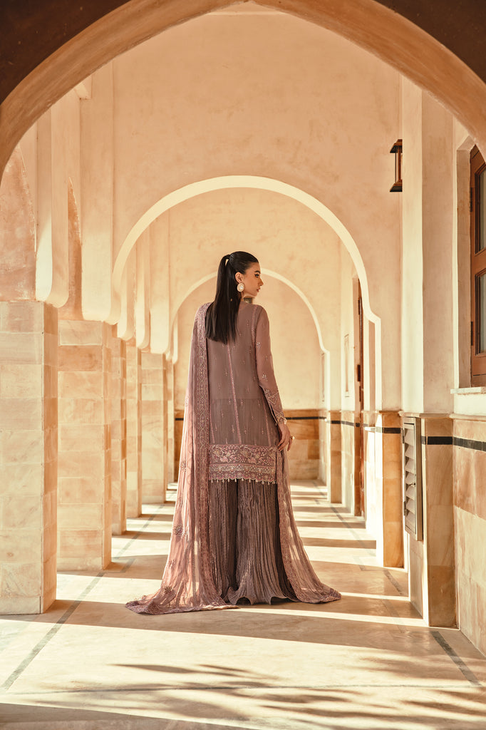Florent Mehr-un-Nissa Wedding Formals Unstitched 4-Piece Suit FMNW-02-KASHMALA