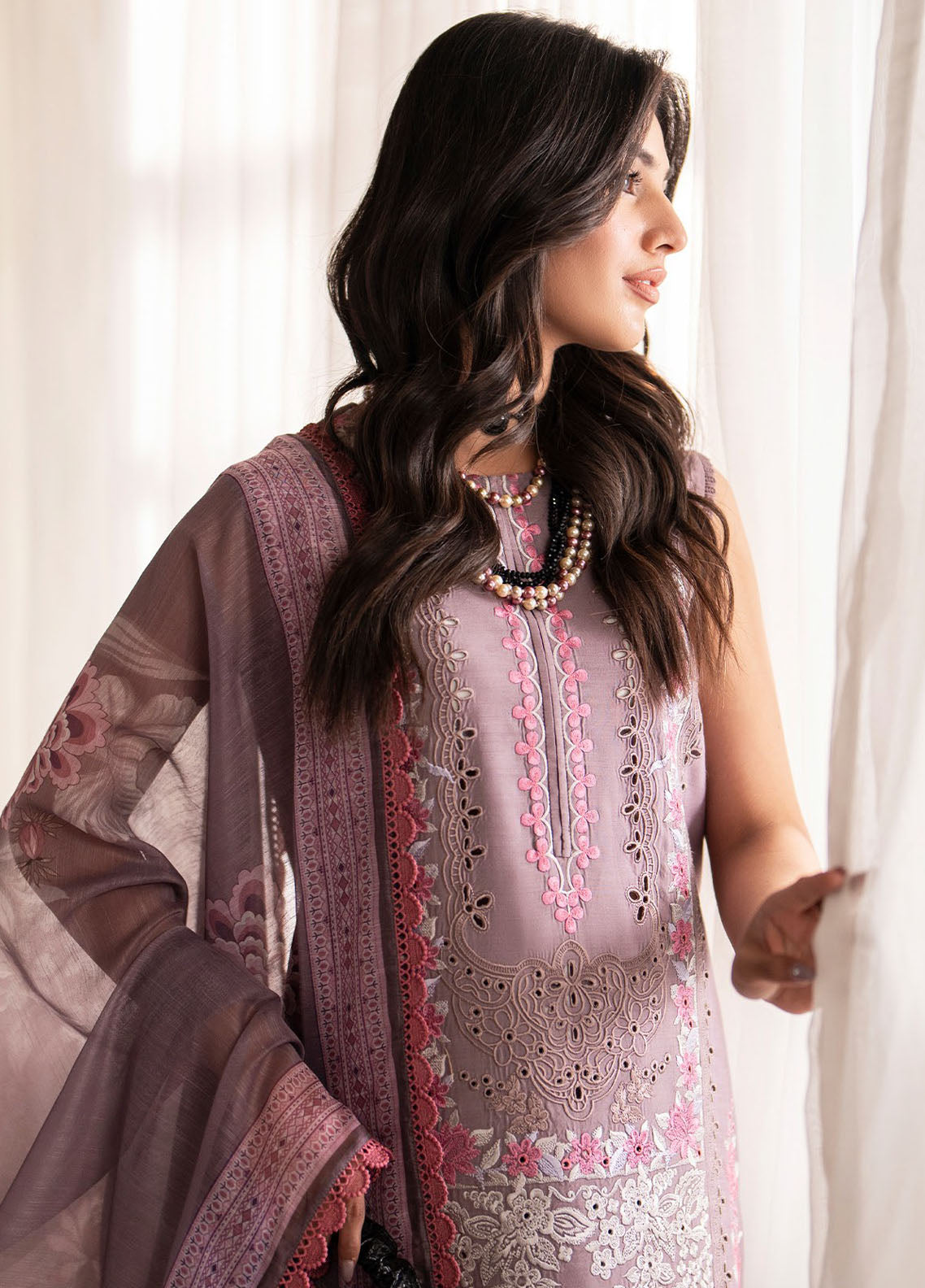 Saad Sheikh Lumiere Luxury Silk Edition Unstitched 3-Piece Suit - SSLS-01-CELESTIAL