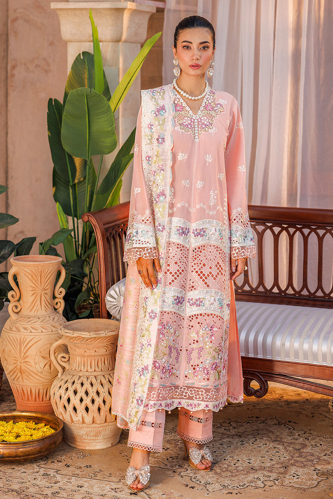 RajBari Amali Lawn Festive Unstitched 3-Piece Suit - RLL-1B
