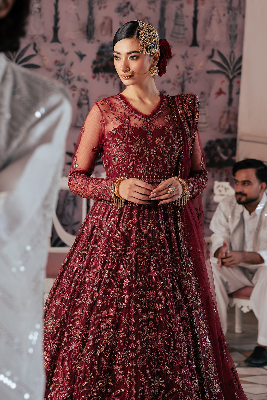 Saad Sheikh Silsila Luxury Festive Unstitched 4-piece Suit - SSS-LF24-1286-Elaila