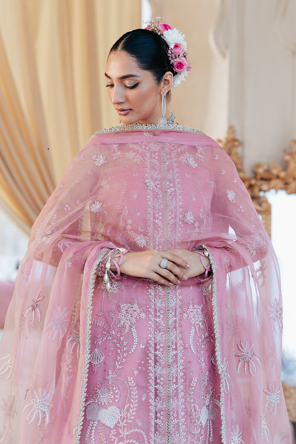 Saad Sheikh Silsila Luxury Festive Unstitched 4-piece Suit-SSS-LF24-1287-LEYA