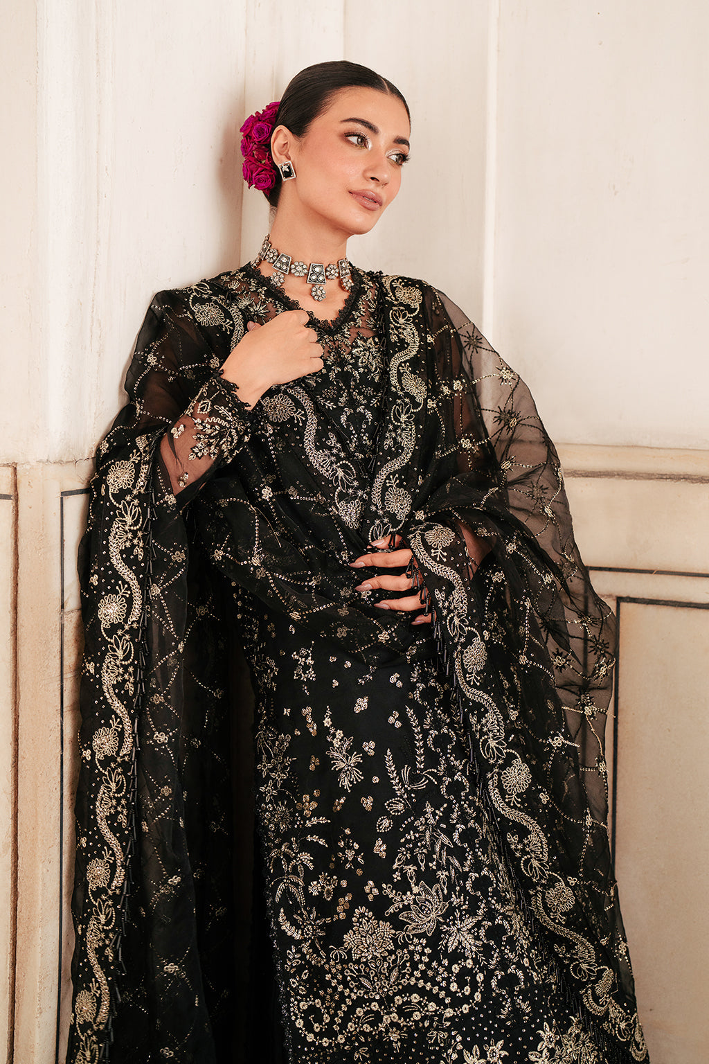 Saad Sheikh Silsila Luxury Festive Unstitched 4-piece Suit-SSS-LF24-1289-AMAYA
