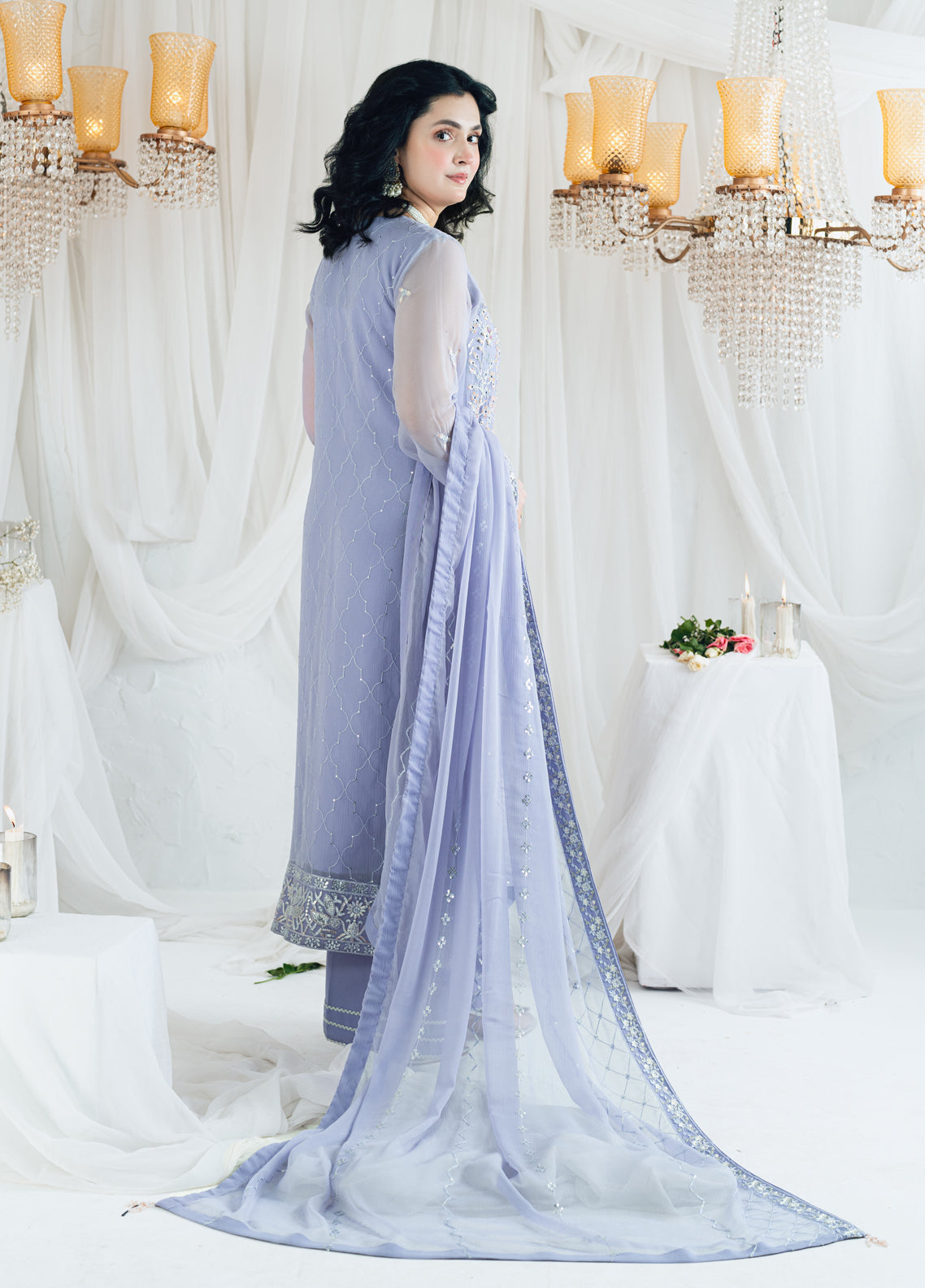 Shamooz Maahi Chiffon Formals Unstitched 3-Piece Suit - SM-CF-02-KHUSHBOO