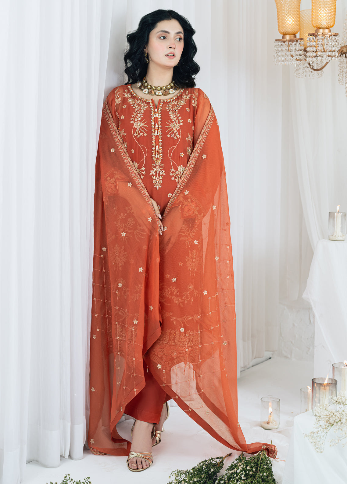 Shamooz Maahi Chiffon Formals Unstitched 3-Piece Suit - SM-CF-01-JANAN