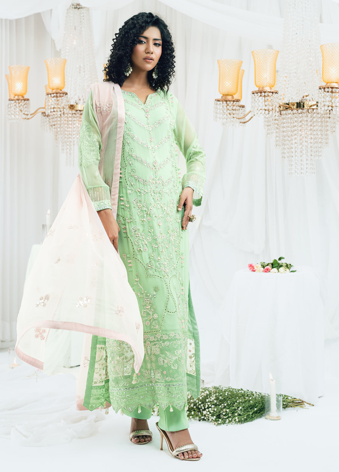 Shamooz Maahi Chiffon Formals Unstitched 3-Piece Suit - SM-CF-06-ANAA