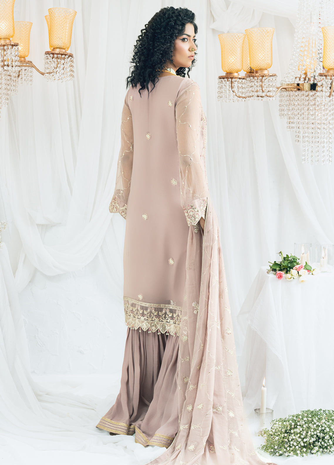 Shamooz Maahi Chiffon Formals Unstitched 3-Piece Suit - SM-CF-04-CHAANDA