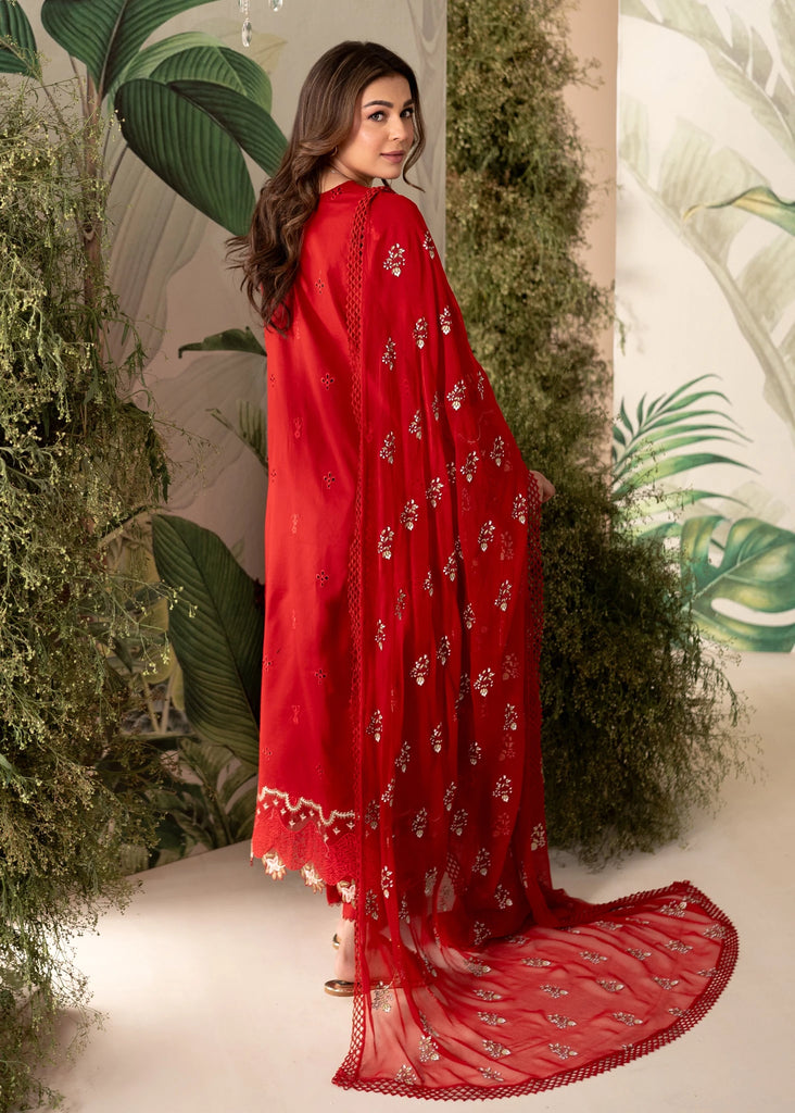 Aabyaan Apana Luxury Lawn Eid Unstitched 3-piece - ALL-07-UMAIZA