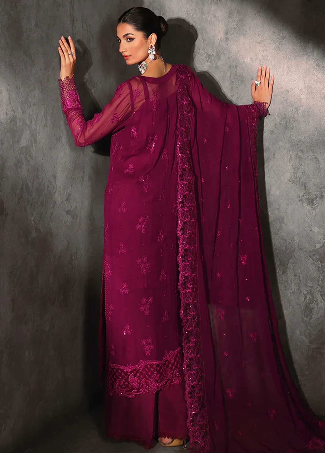 RajBari Sage Formals Edition Unstitched 4-Piece Suit - RSF-06-ELYSIAN