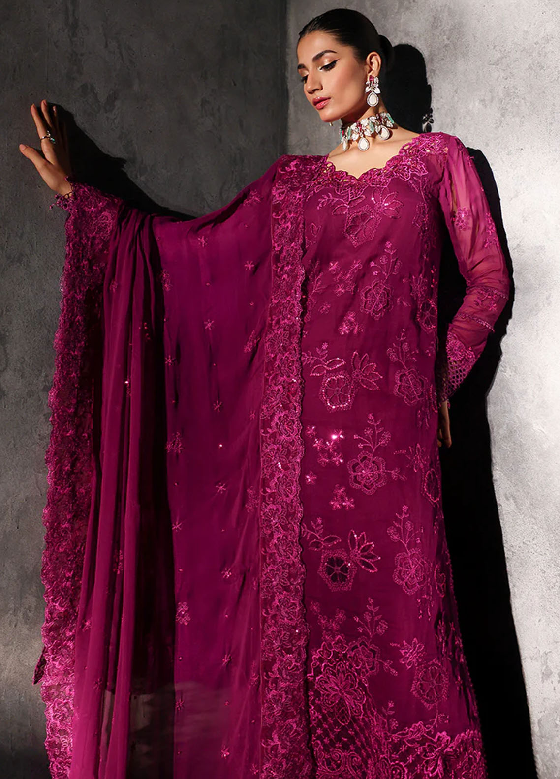 RajBari Sage Formals Edition Unstitched 4-Piece Suit - RSF-06-ELYSIAN