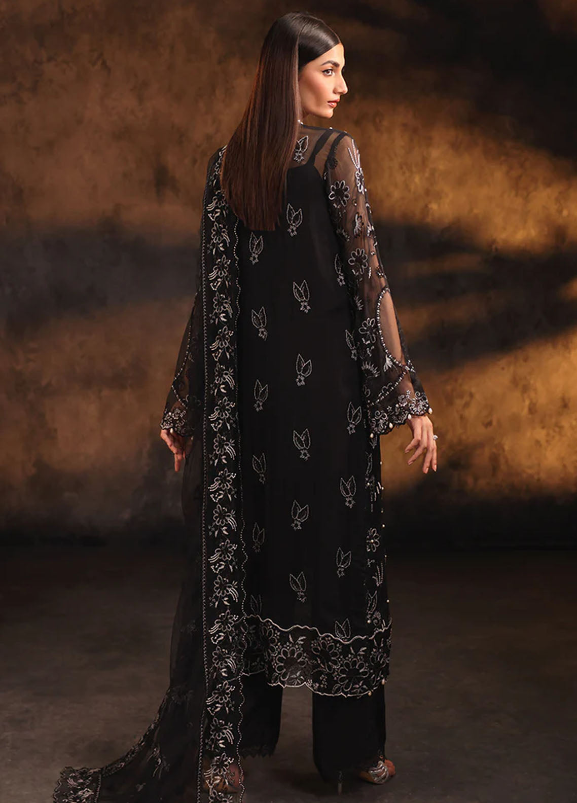 RajBari Sage Formals Edition Unstitched 4-Piece Suit - RSF-08-SCINTILLA