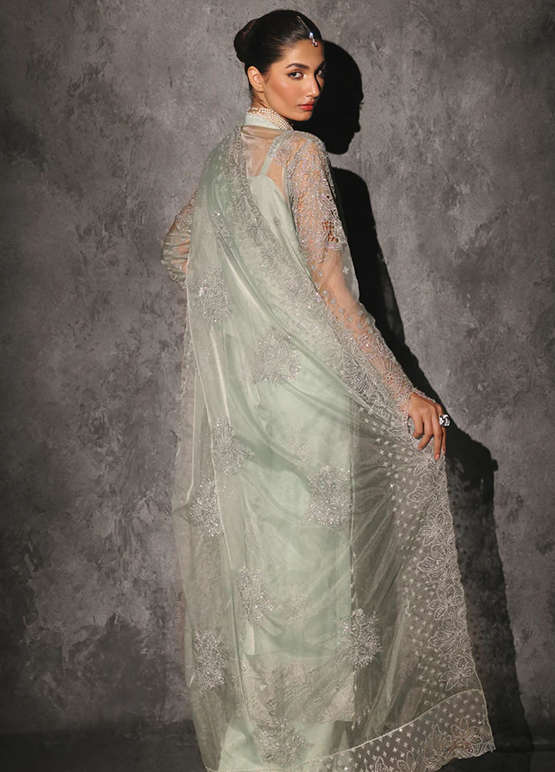 RajBari Sage Formals Edition Unstitched 4-Piece Suit - RSF-03-ASTORIA