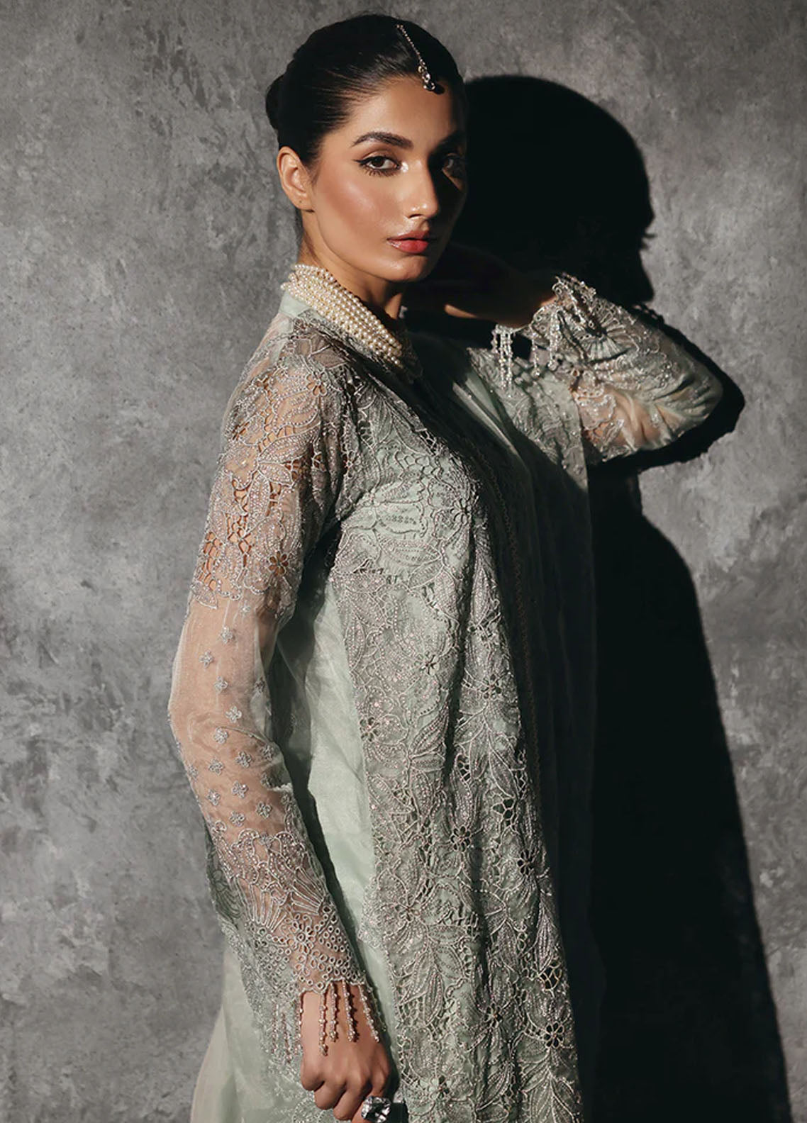 RajBari Sage Formals Edition Unstitched 4-Piece Suit - RSF-03-ASTORIA