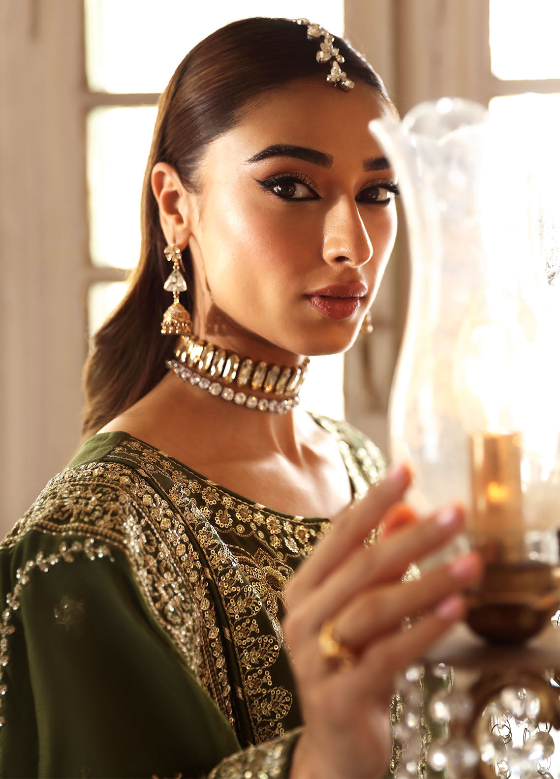 Gulaal Shehrnaaz Raw Silk Unstitched 3-Piece Suit - GL-SD24-08-SOHINA