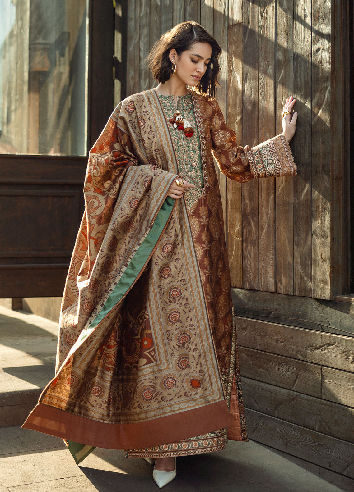 Mushq Broadway A Walk to Remember Winter Unstitched 3-Piece Suit - MW1-10-ETERNAL PROMISE
