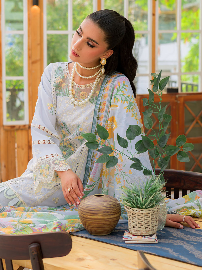 Mahnur Bella Luxury Lawn Unstitched 3-Piece Suit - BLL-S24V2-03
