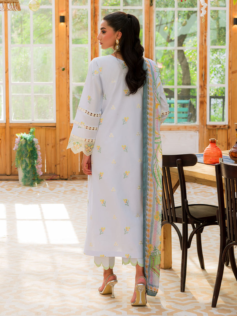 Mahnur Bella Luxury Lawn Unstitched 3-Piece Suit - BLL-S24V2-03